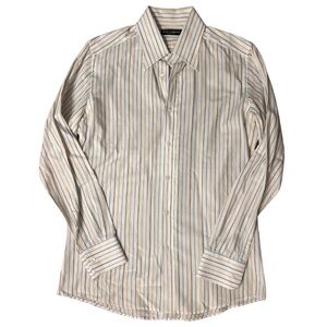 DOLCE & GABBANA Men's Striped Button Down Shirt